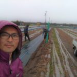 夏野菜の畑の準備　４日目