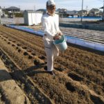 夏野菜の畑の準備　３日目