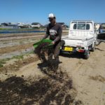 夏野菜の畑の準備　２日目