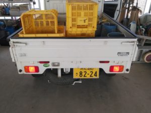 ブレーキランプが直った軽トラ